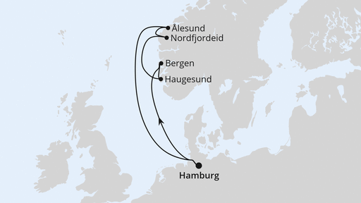 Norwegen ab Hamburg