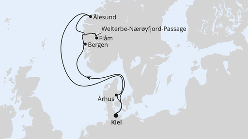 Norwegen ab Kiel