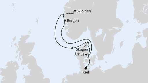 Norwegen mit Sognefjord ab Kiel