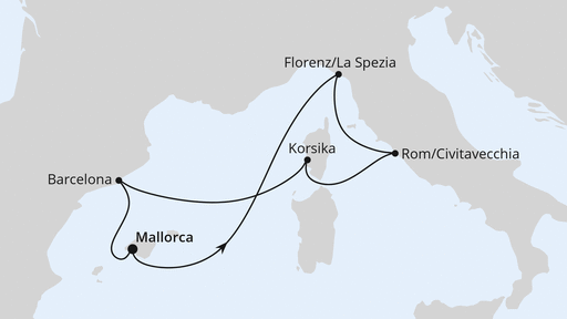 Mediterrane Schätze mit Korsika ab Mallorca