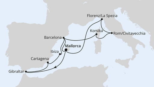 Große Mittelmeer-Reise ab Mallorca 2