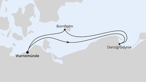 Kurzreise nach Danzig & Bornholm ab Warnemünde