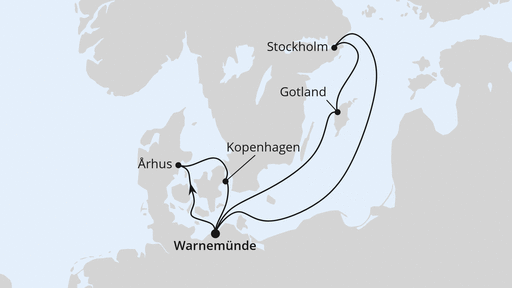 Schweden & Dänemark ab Warnemünde