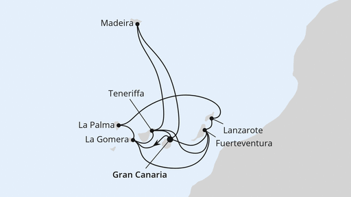 Große Kanaren-Reise mit La Gomera & Madeira