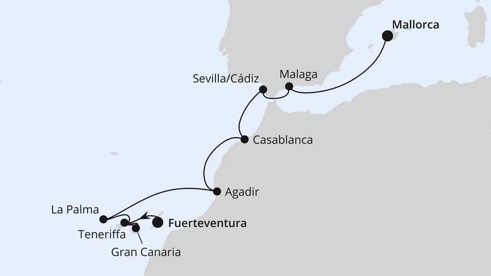 Kanaren, Marokko & Andalusien 1