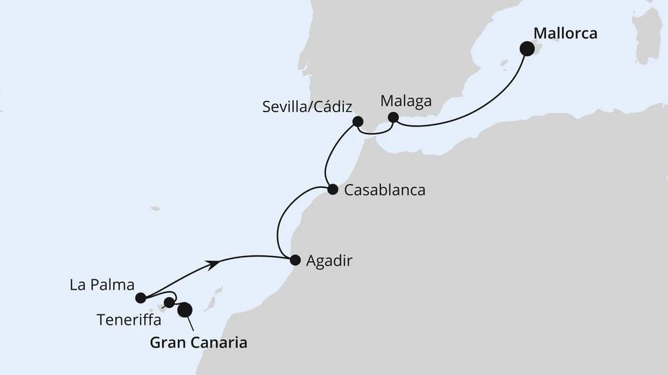 Kanaren, Marokko & Andalusien 2