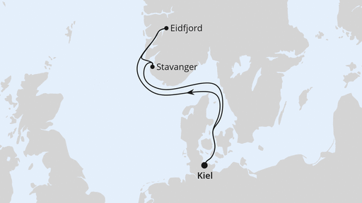 Kurzreise nach Norwegen ab Kiel