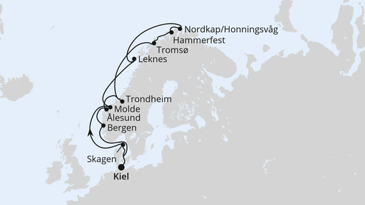 Norwegen mit Lofoten & Nordkap