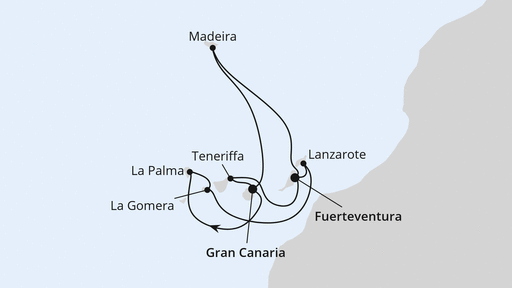 Große Kanaren-Rundreise & Madeira