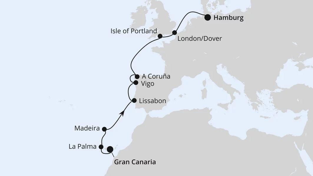 Spanien, Portugal & England 2