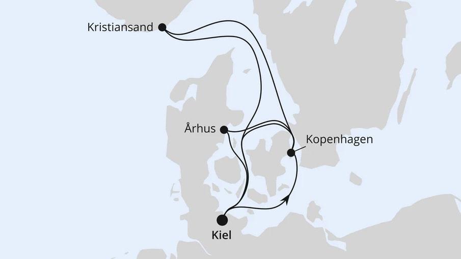 Skandinavien mit Kopenhagen ab Kiel