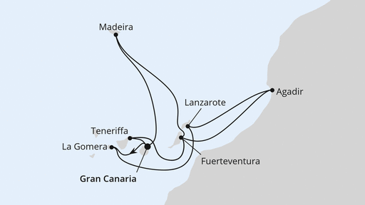 Kanaren & Madeira mit La Gomera