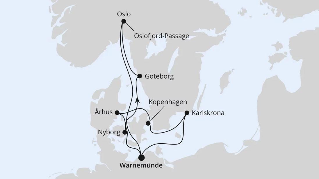 Schweden & Dänemark ab Warnemünde 2