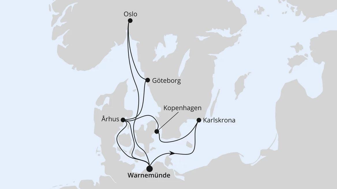 Schweden & Dänemark ab Warnemünde 2