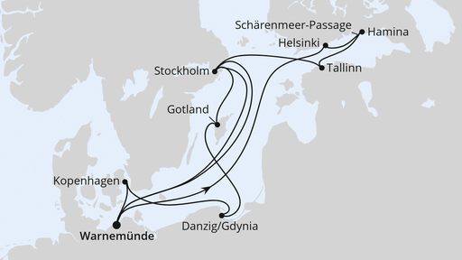 Highlights der Ostseeküste ab Warnemünde