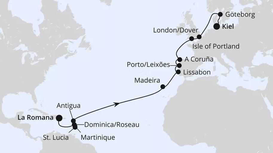 Von der Dominikanischen Republik nach Kiel 3
