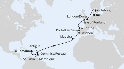 Von der Dominikanischen Republik nach Kiel 3