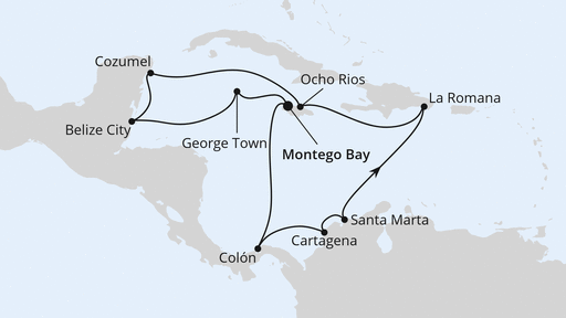 Mittelamerika & Mexiko ab Jamaika