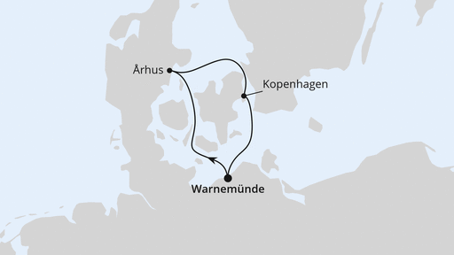 Kurzreise nach Århus & Kopenhagen ab Warnemünde