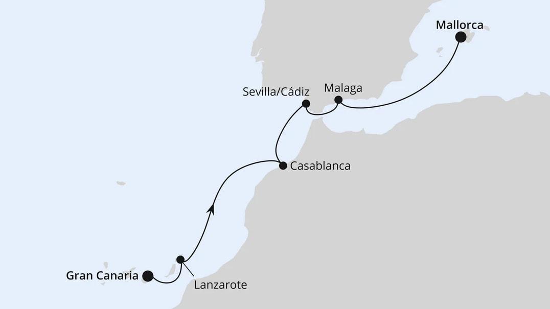 Kanaren, Marokko & Andalusien ab Gran Canaria 2
