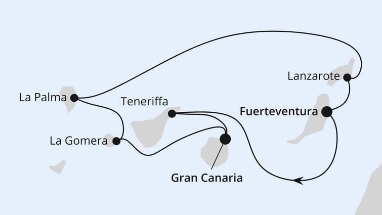 Kanarische Inselwelt ab Fuerteventura