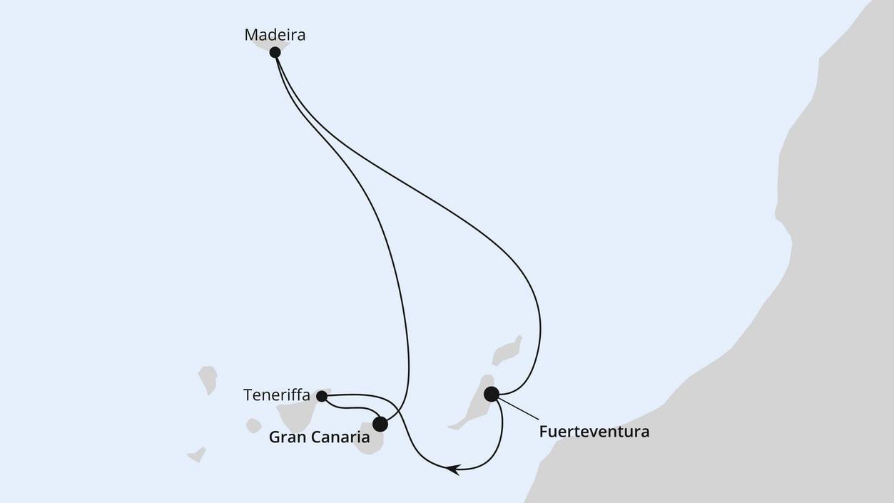 Kanarische Inselwelt & Madeira
