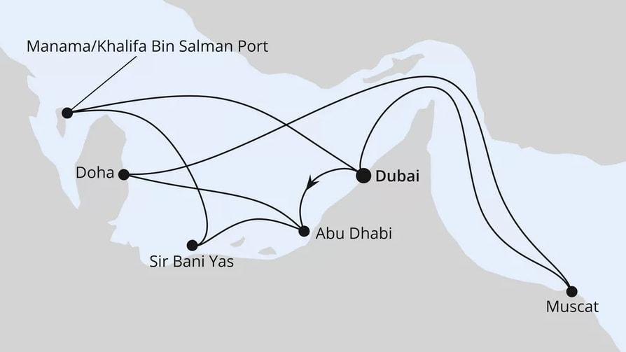 Große Orient-Reise ab Dubai