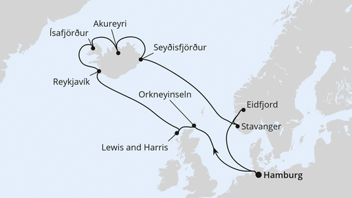 Island, Großbritannien & Norwegen