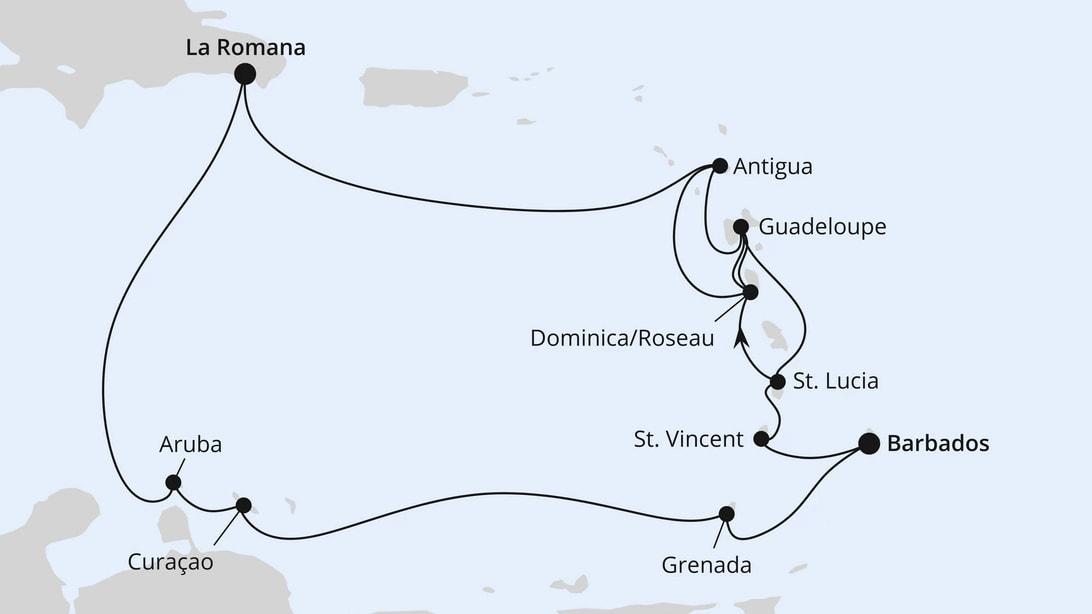 Karibische-Insel-Rundreise ab Barbados