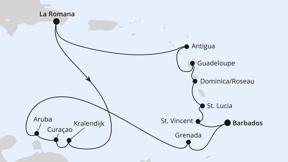 Karibische-Insel-Rundreise