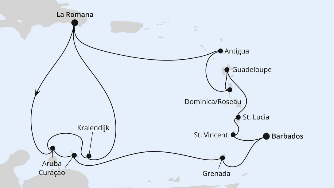 Karibische-Insel-Rundreise