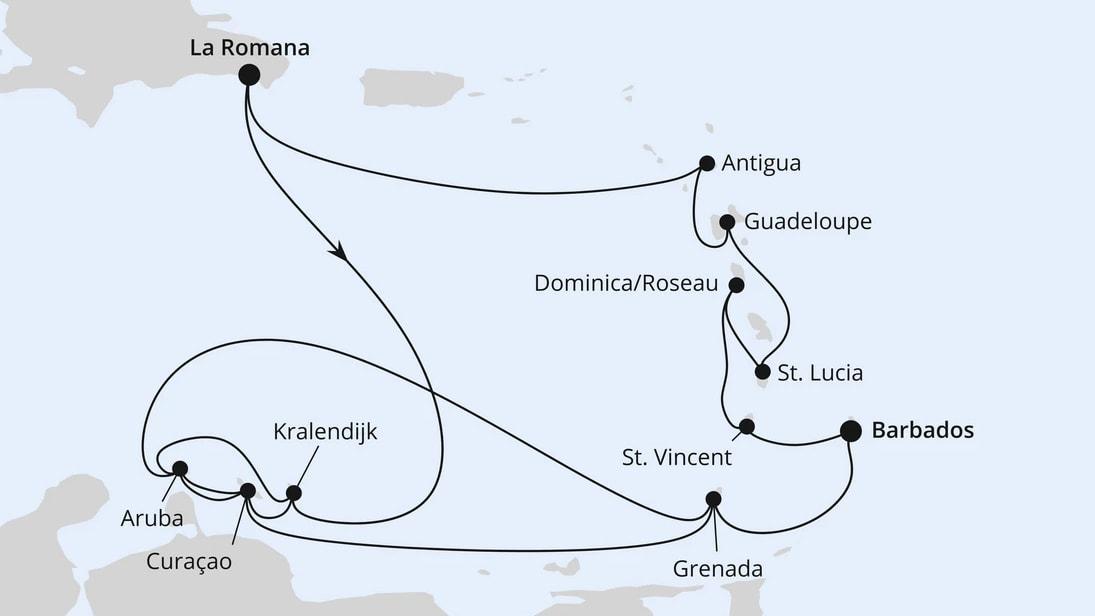 Karibische-Insel-Rundreise