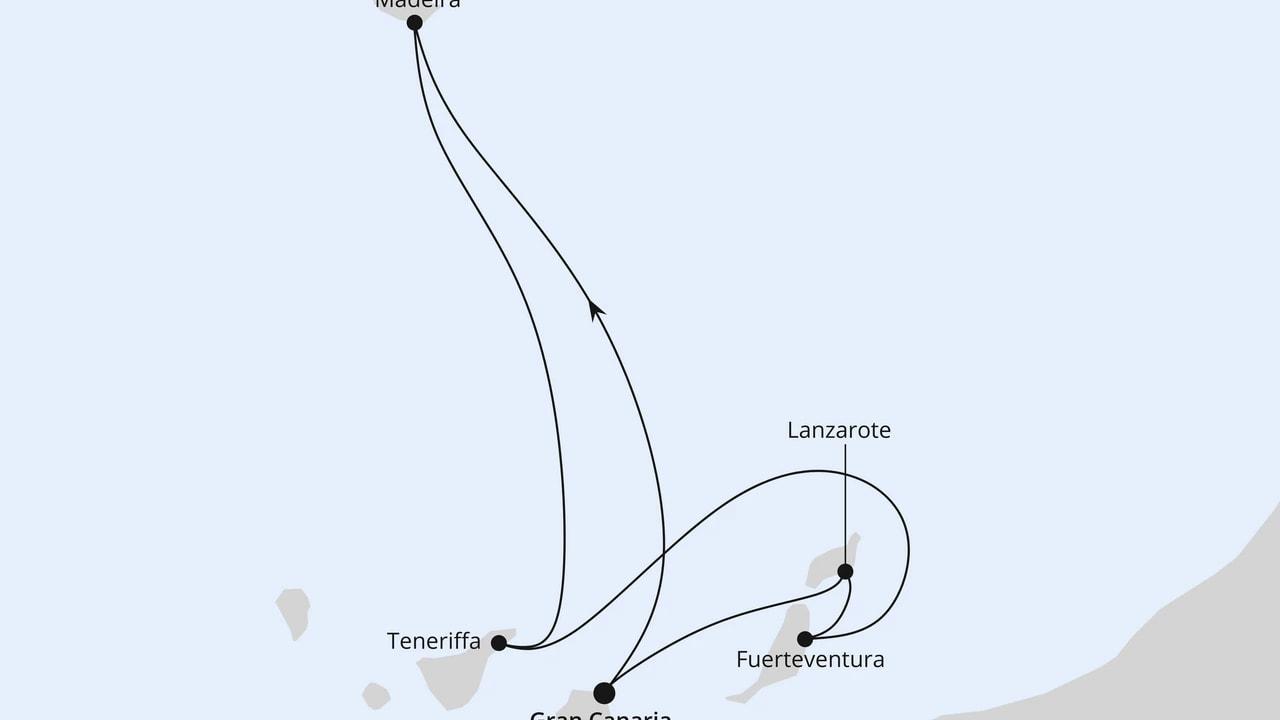 Kanaren & Madeira ab Gran Canaria