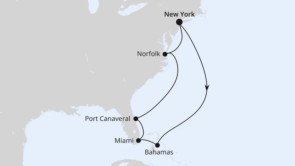 Florida & Bahamas ab New York