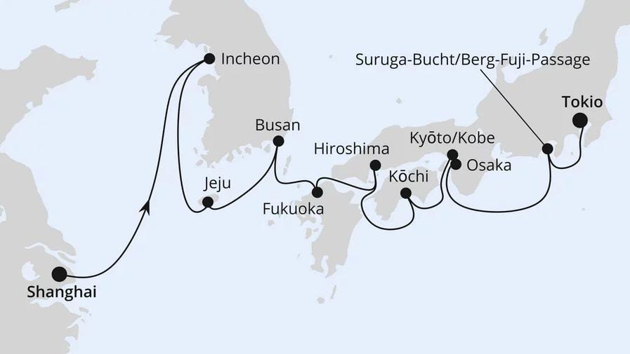 China, Südkorea & Japan 1