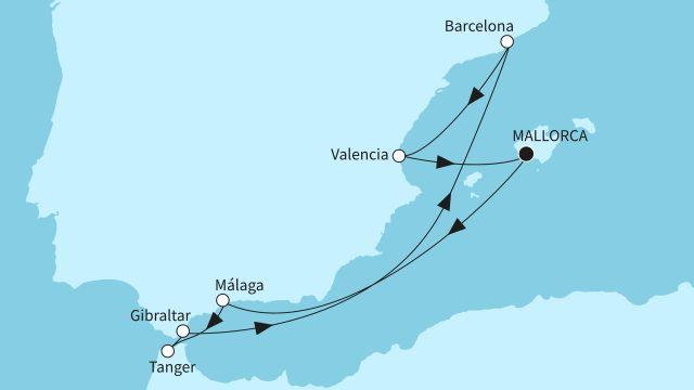 Taufreise nach Andalusien