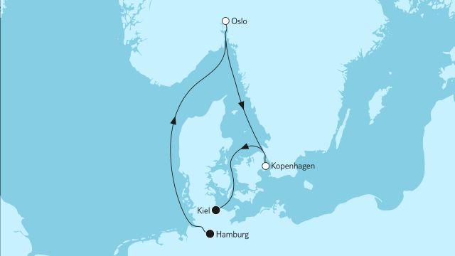 Kurzreise nach Oslo und Kopenhagen