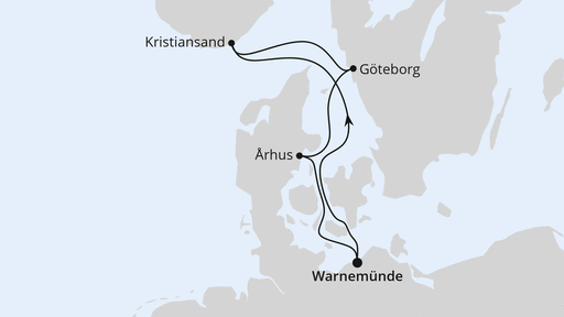 Kurzreise nach Skandinavien