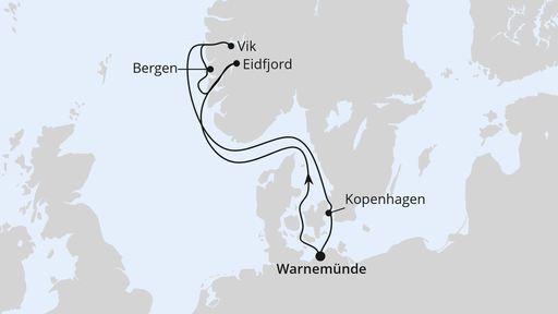 Norwegens Fjorde ab Warnemünde 2