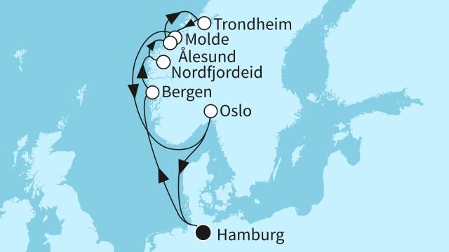 Fjordland Norwegen
