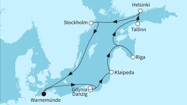 Metropolen der Ostsee intensiv
