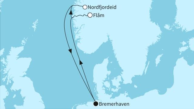 Norwegens Fjorde kompakt