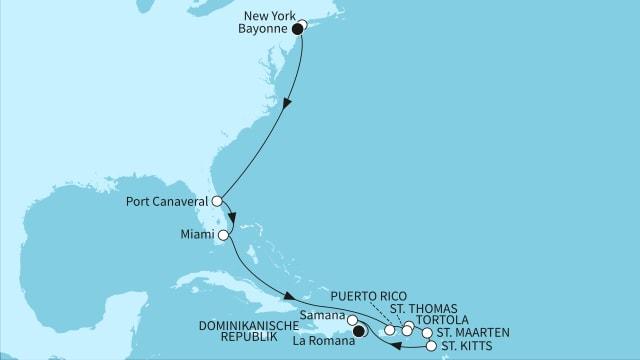 USA Ostküste & Karibiksonne