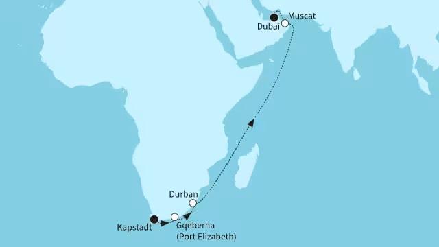 Auszeit zwischen den Kontinenten