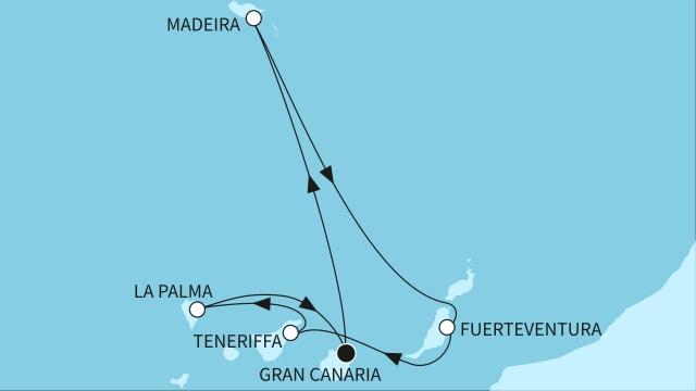 Kanaren mit Madeira