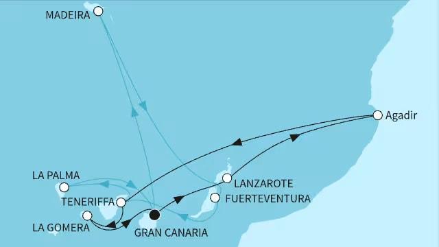 Festtage Kanaren & Marokko