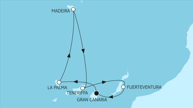 Kanaren mit Madeira