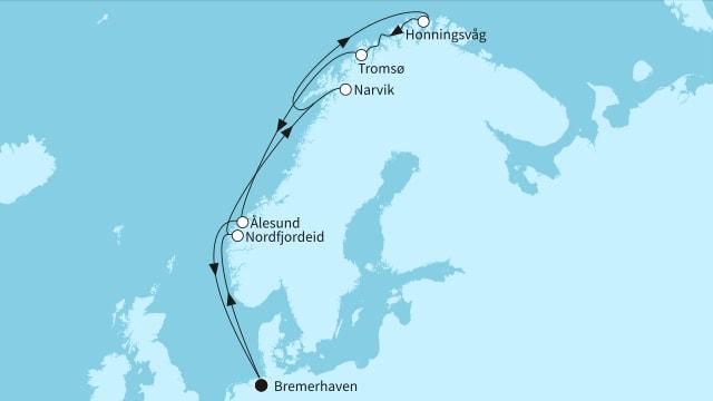 Winterliches Norwegen