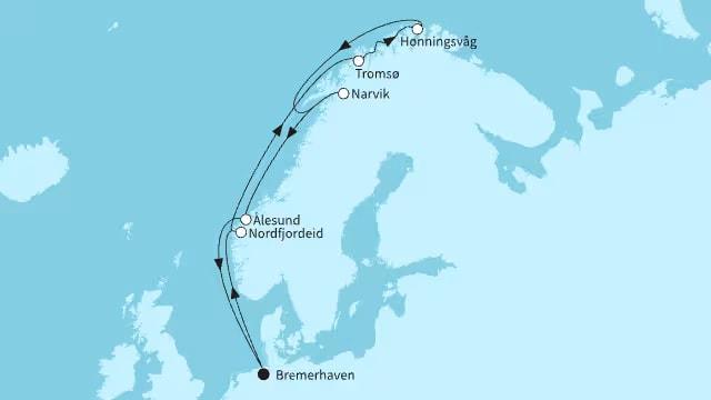 Winterliches Norwegen