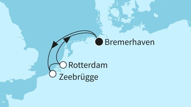 Kurzreise mit Rotterdam